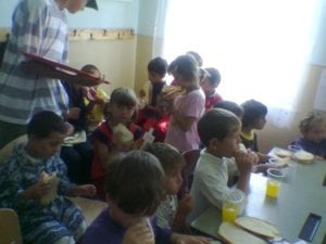 Day care set up by volunteers